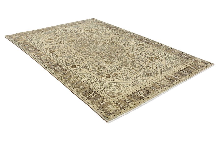 Tabriz - Patina Perzisch Tapijt 290x205 - Afbeelding 1