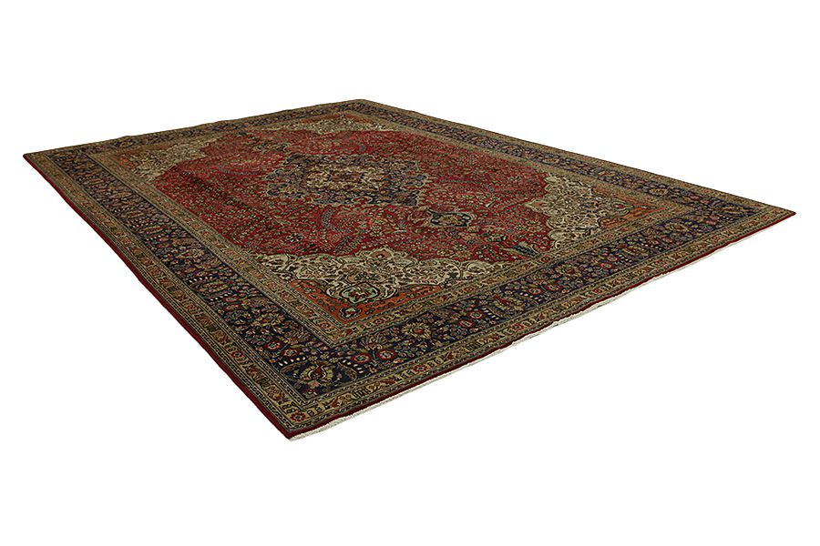 Kerman - Patina Perzisch Tapijt 352x250 - Afbeelding 1