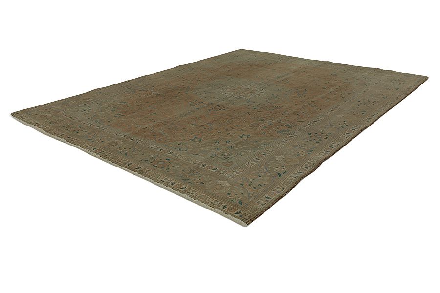 Tabriz - Patina Perzisch Tapijt 348x255 - Afbeelding 2