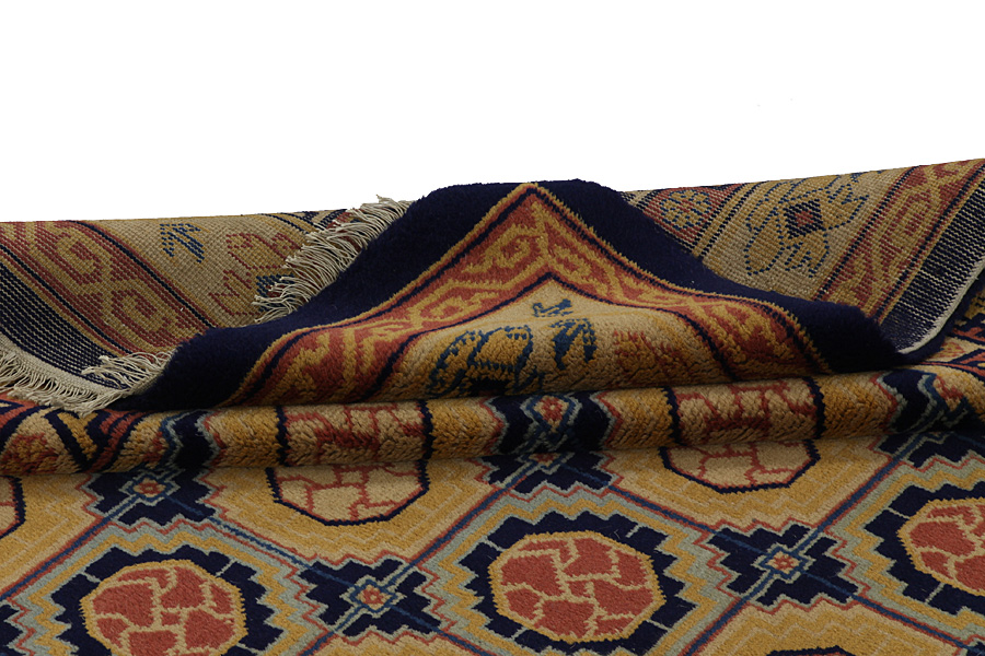 Khotan - Antique Chinees Tapijt 315x228 - Afbeelding 5