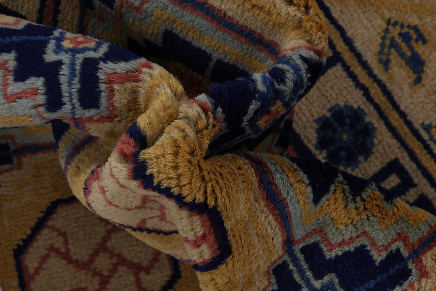 Khotan - Antique Chinees Tapijt 315x228 - Afbeelding 6