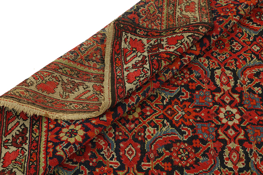Farahan - Antique Perzisch Tapijt 215x128 - Afbeelding 5