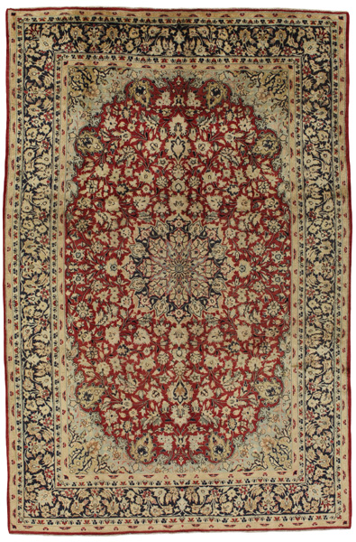 Isfahan - Sarouk Perzisch Tapijt 313x207