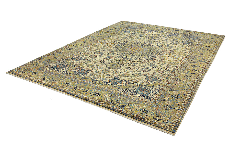 Kashan Perzisch Tapijt 395x288 - Afbeelding 2