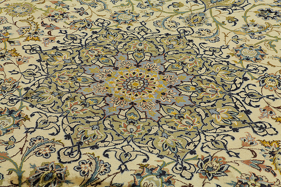 Kashan Perzisch Tapijt 395x288 - Afbeelding 8
