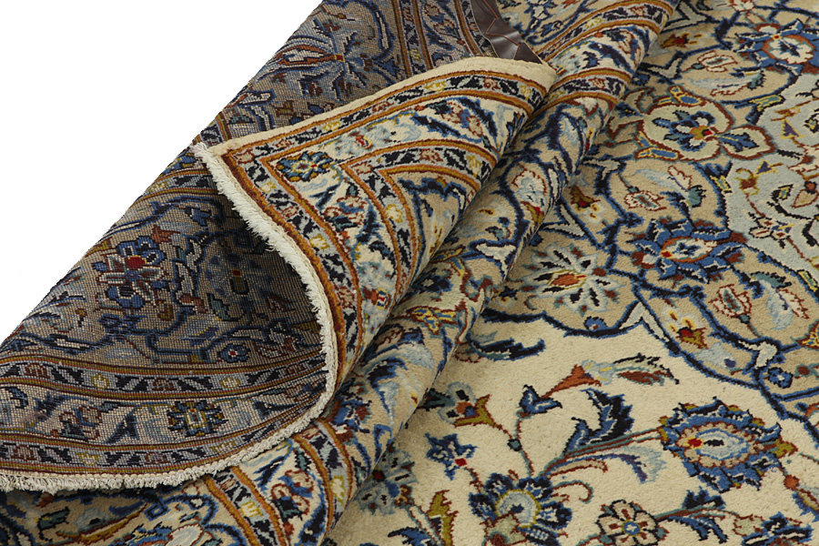 Kashan Perzisch Tapijt 388x275 - Afbeelding 4
