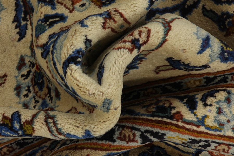 Kashan Perzisch Tapijt 388x275 - Afbeelding 6