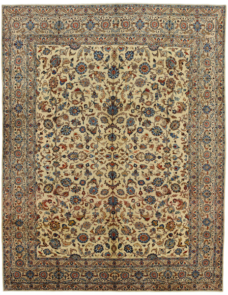 Kashan Perzisch Tapijt 386x298