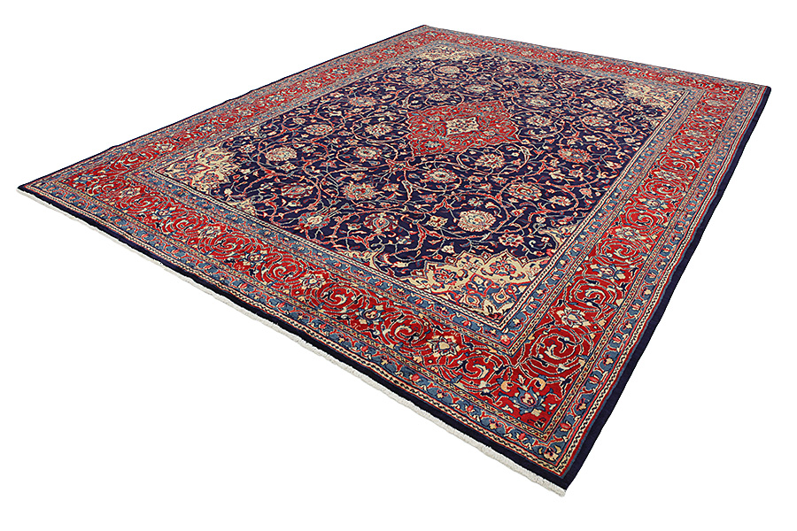 Jozan - Sarouk Perzisch Tapijt 396x303 - Afbeelding 2