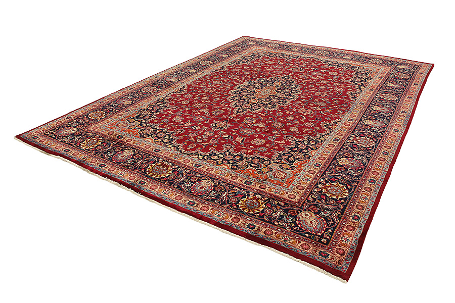 Tabriz Perzisch Tapijt 392x295 - Afbeelding 2