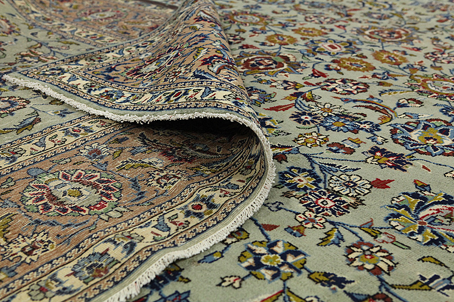 Kashan Perzisch Tapijt 395x277 - Afbeelding 4