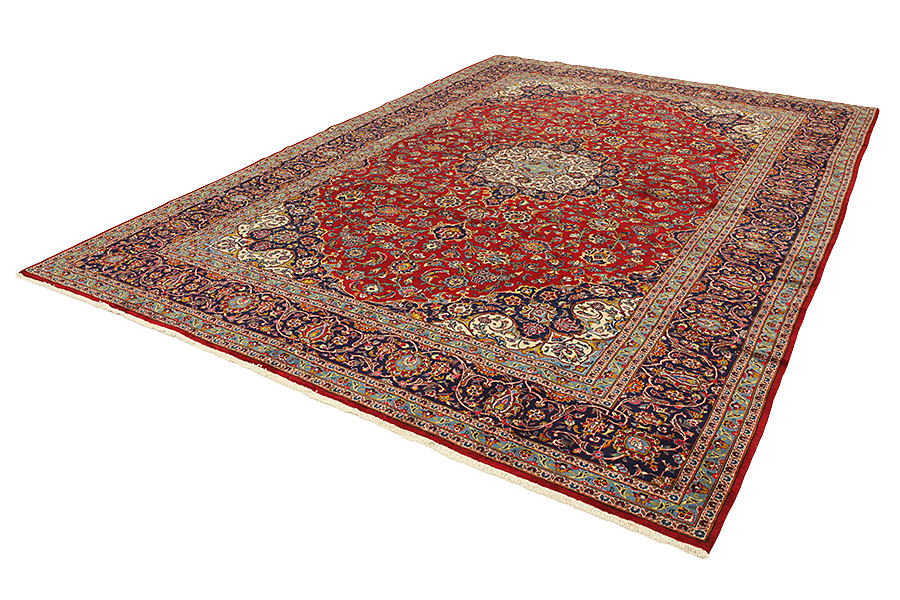 Kashan Perzisch Tapijt 410x292 - Afbeelding 2
