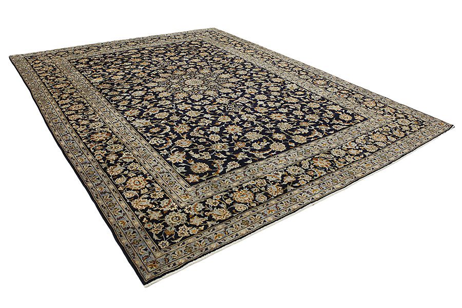 Tabriz - old Perzisch Tapijt 395x296 - Afbeelding 1