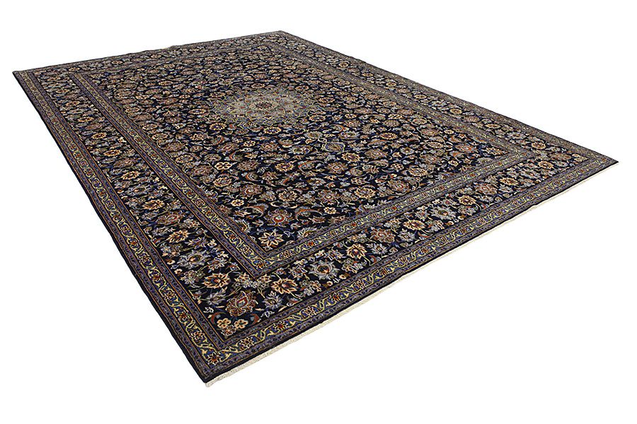 Isfahan - old Perzisch Tapijt 410x300 - Afbeelding 1