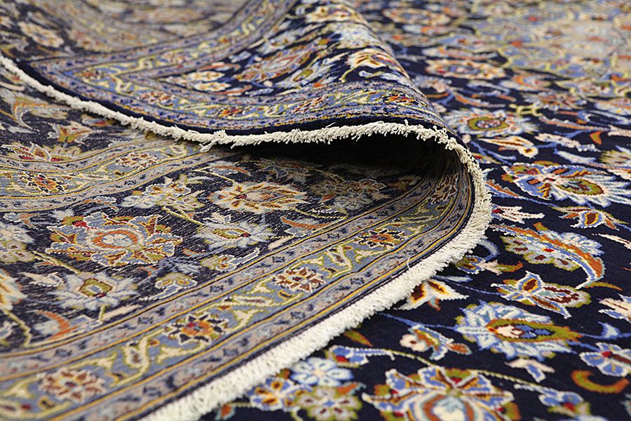 Isfahan - old Perzisch Tapijt 410x300 - Afbeelding 4
