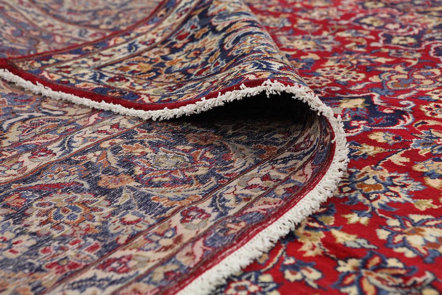 Isfahan - old Perzisch Tapijt 397x295 - Afbeelding 4