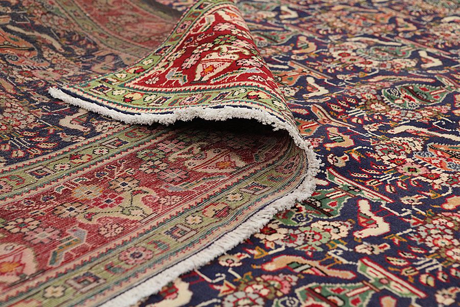 Tabriz - old Perzisch Tapijt 322x253 - Afbeelding 4