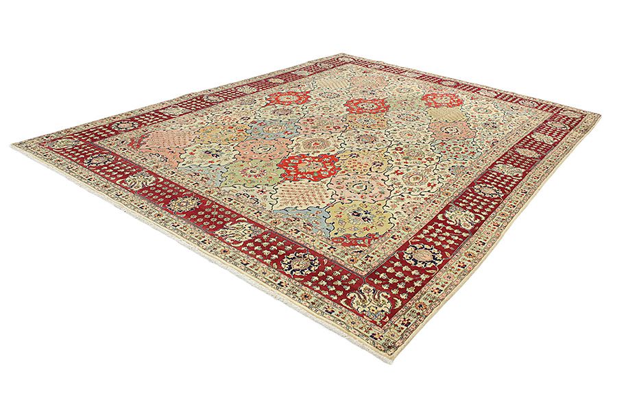 Bakhtiari - old Perzisch Tapijt 393x296 - Afbeelding 2
