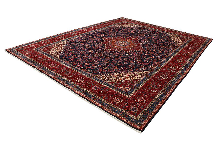 Jozan - Sarouk Perzisch Tapijt 393x310 - Afbeelding 2