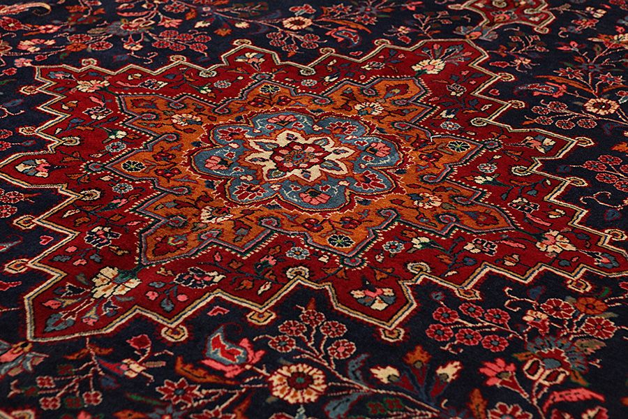 Jozan - Sarouk Perzisch Tapijt 393x310 - Afbeelding 8