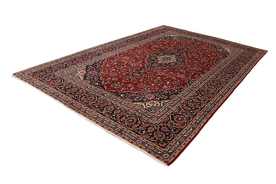 Kashan Perzisch Tapijt 365x246 - Afbeelding 2