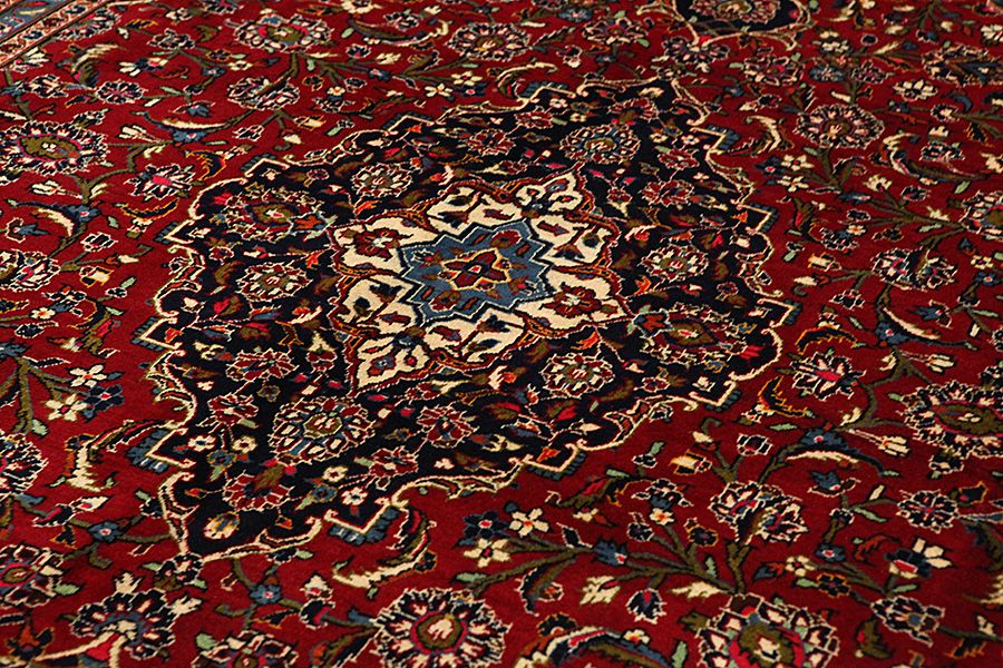 Kashan Perzisch Tapijt 365x246 - Afbeelding 8