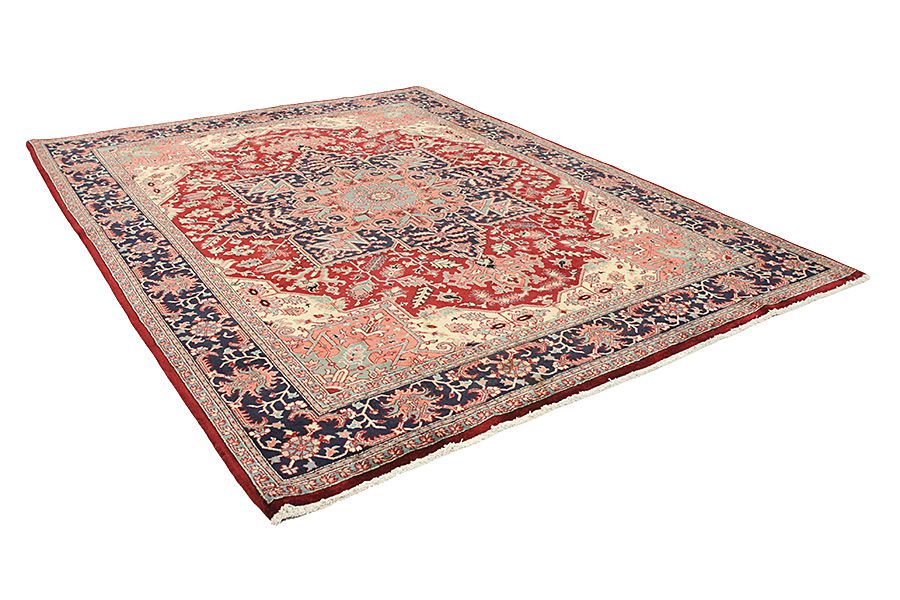Sarab - Heriz Perzisch Tapijt 357x270 - Afbeelding 1