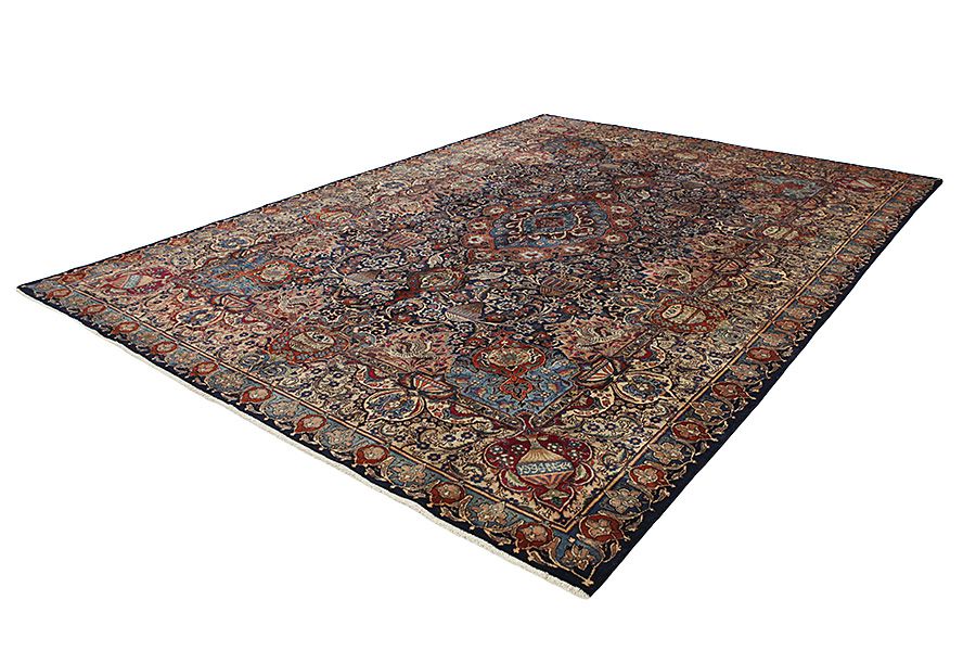 Kashmar - Mashad Perzisch Tapijt 390x295 - Afbeelding 2