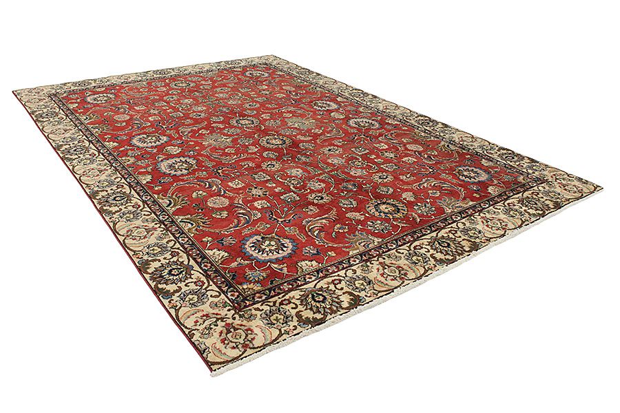 Bidjar - Kurdi Perzisch Tapijt 385x278 - Afbeelding 1