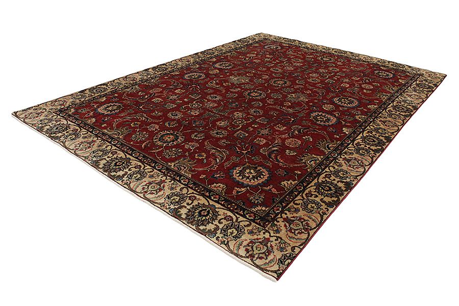 Bidjar - Kurdi Perzisch Tapijt 385x278 - Afbeelding 2