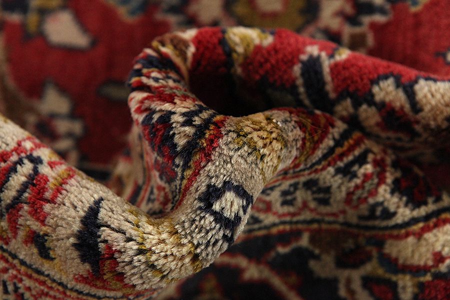 Kashan Perzisch Tapijt 380x250 - Afbeelding 6