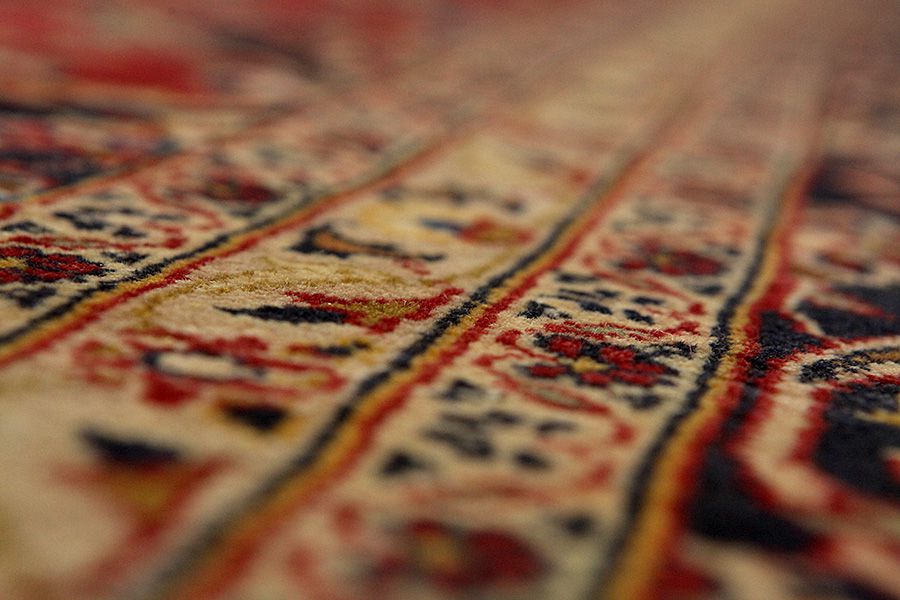 Kashan Perzisch Tapijt 380x250 - Afbeelding 8
