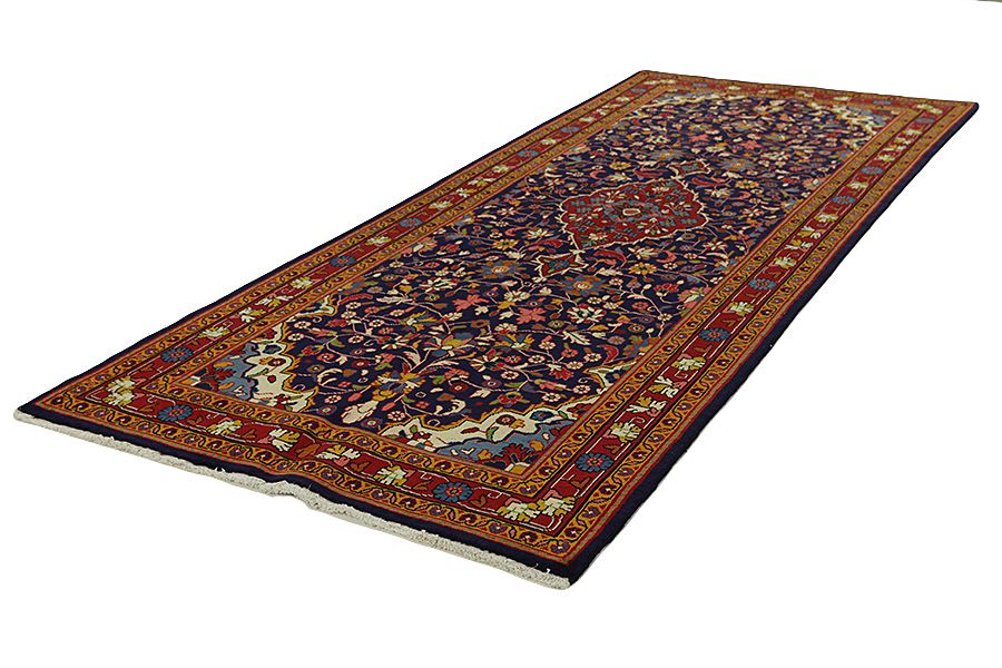 Farahan - Sarouk Perzisch Tapijt 324x128 - Afbeelding 2