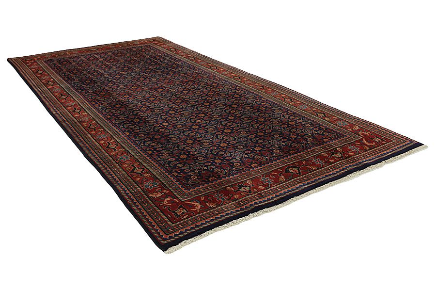 Borchalou - Hamadan Perzisch Tapijt 336x160 - Afbeelding 1