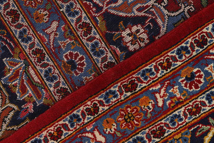 Kashan Perzisch Tapijt 368x270 - Afbeelding 8