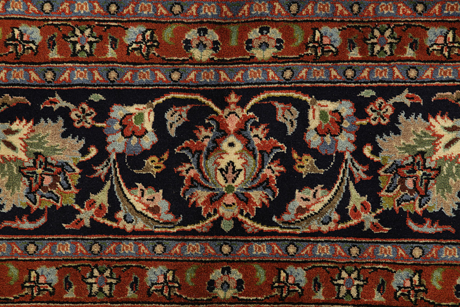 Kashan Perzisch Tapijt 368x270 - Afbeelding 11