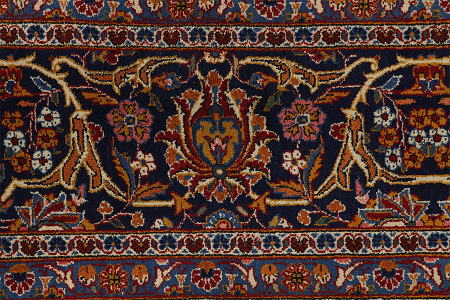 Kashan Perzisch Tapijt 368x270 - Afbeelding 12
