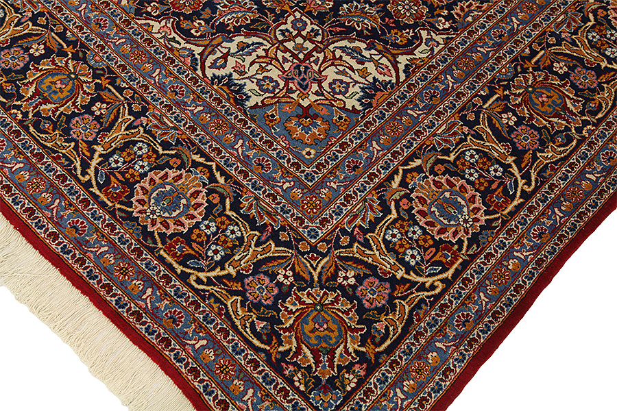 Kashan Perzisch Tapijt 368x270 - Afbeelding 14