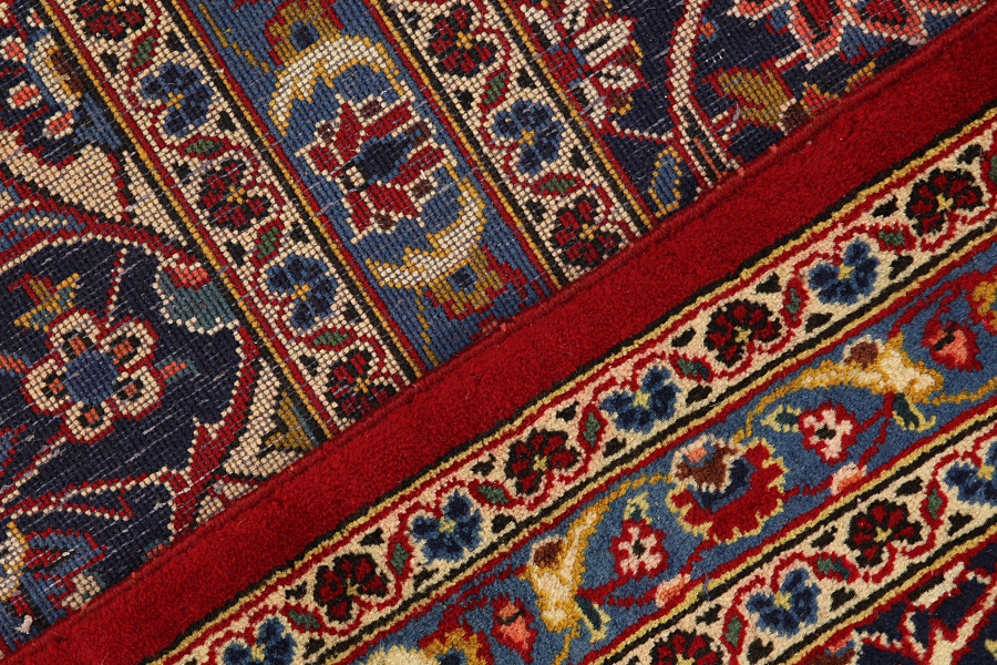 Kashan Perzisch Tapijt 394x306 - Afbeelding 9