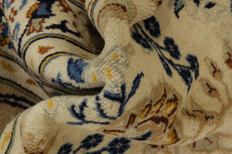 Kashan Perzisch Tapijt 383x290 - Afbeelding 7