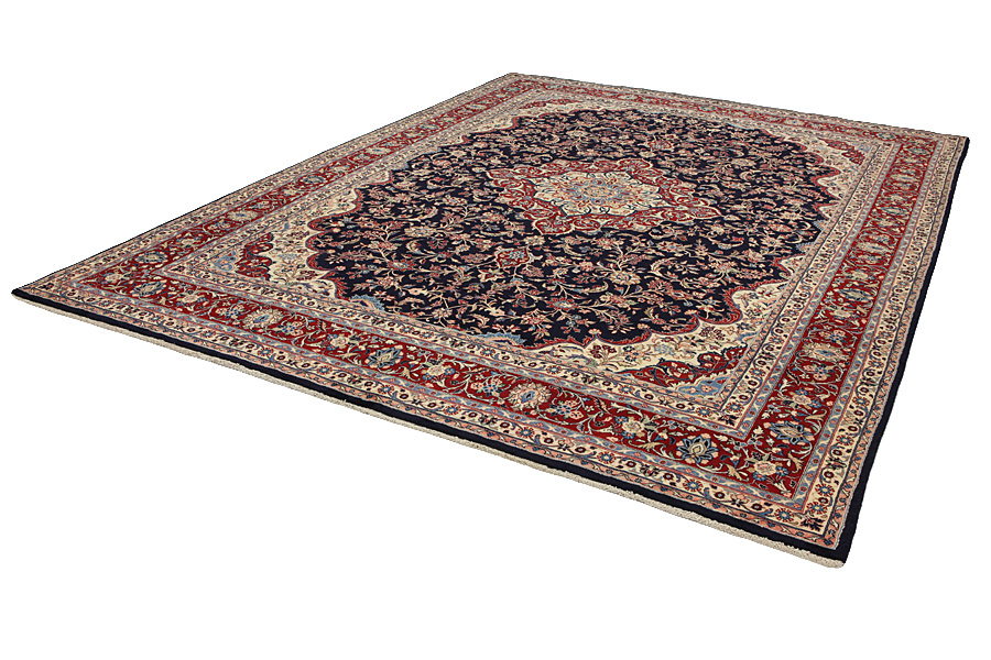 Kashan Perzisch Tapijt 413x307 - Afbeelding 2