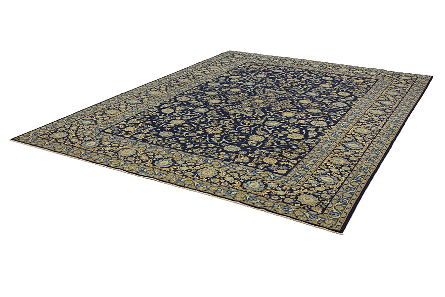 Kashan Perzisch Tapijt 381x280 - Afbeelding 2