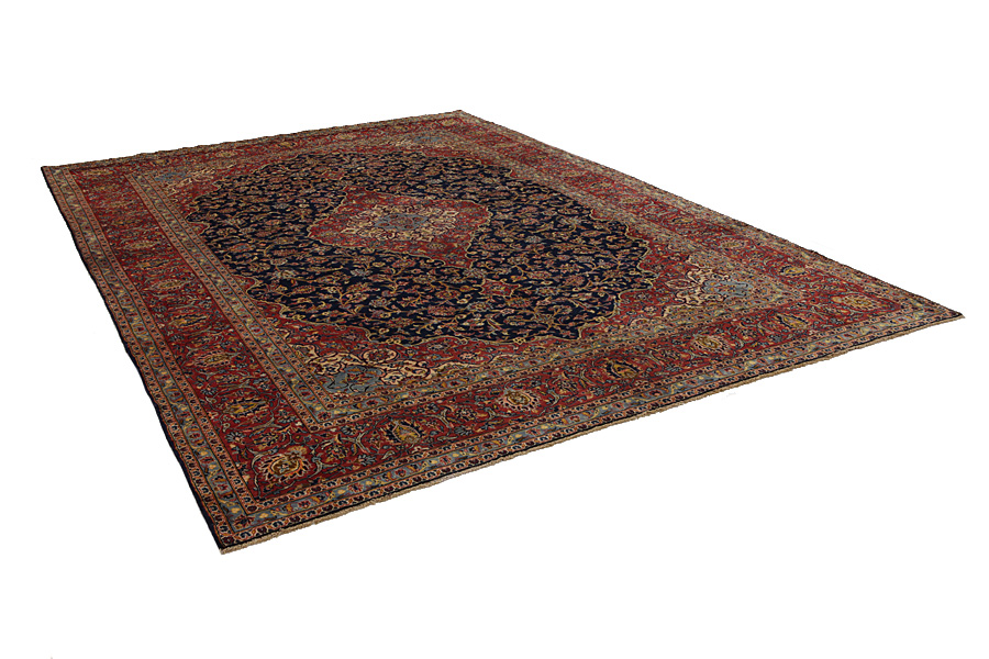 Kashan Perzisch Tapijt 421x291 - Afbeelding 1