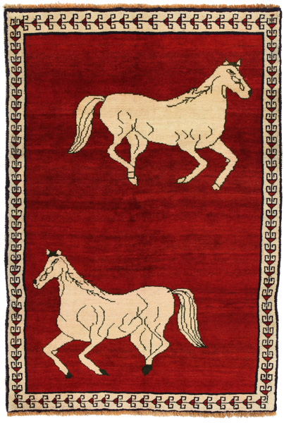 Gabbeh - Qashqai Perzisch Tapijt 188x125