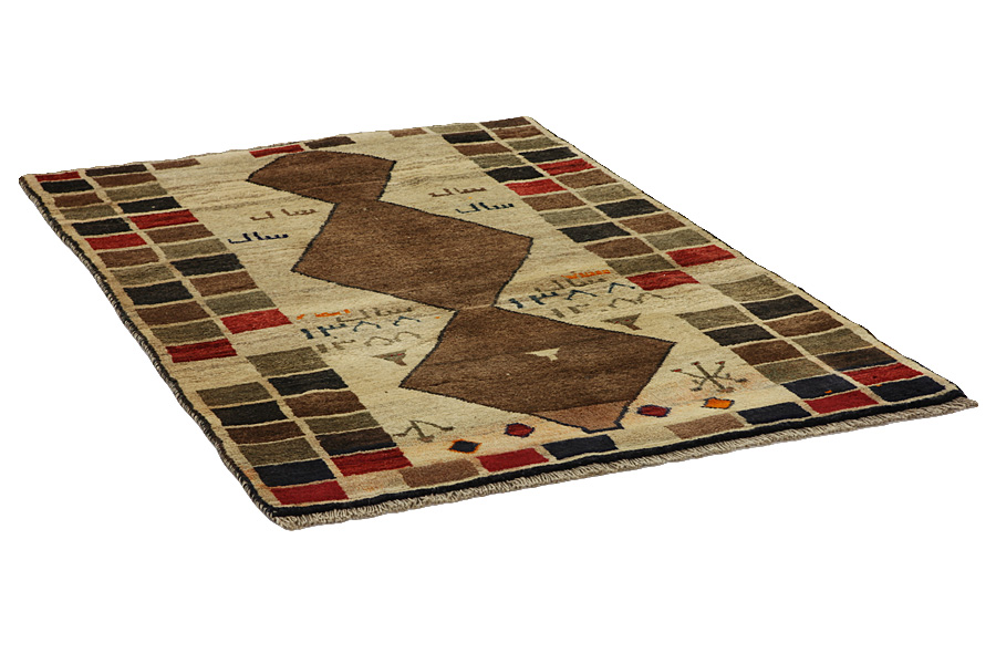 Gabbeh - Qashqai Perzisch Tapijt 170x114 - Afbeelding 1
