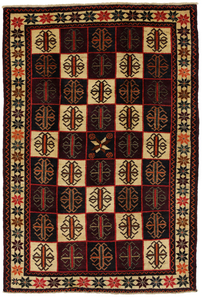 Gabbeh - Bakhtiari Perzisch Tapijt 214x144