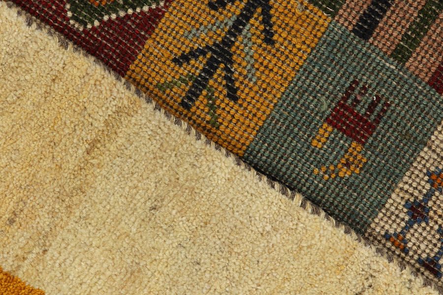 Gabbeh - Bakhtiari Perzisch Tapijt 153x109 - Afbeelding 5