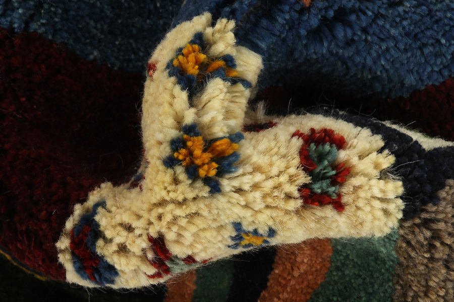 Gabbeh - Bakhtiari Perzisch Tapijt 153x109 - Afbeelding 6