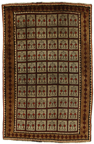 Gabbeh - Bakhtiari Perzisch Tapijt 192x126