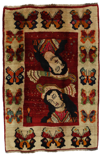 Gabbeh - Qashqai Perzisch Tapijt 184x123